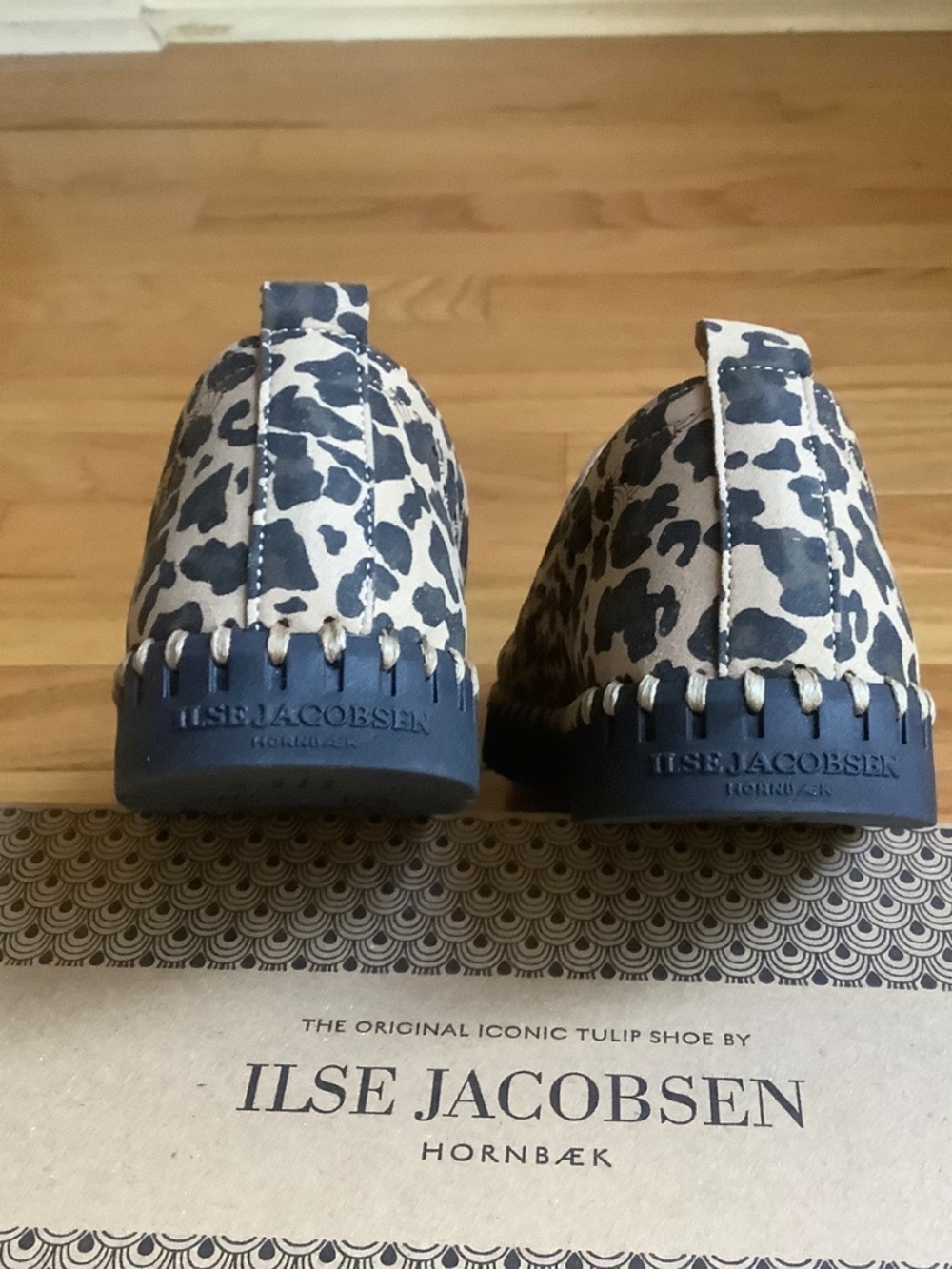 Ilse Jacobsen Tulip 3973 Leo Slip-On Sneaker Latte Black SZ EU 40 - Picture 6 of 13